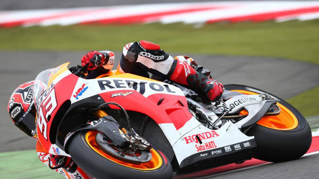Marquez sichert sich die Pole-Position in Silverstone