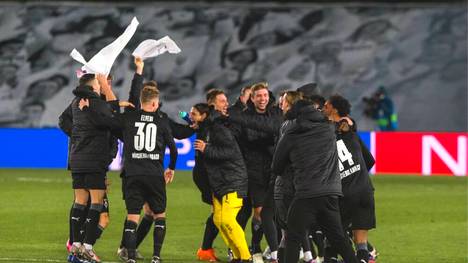Borussia Mönchengladbach schaffte als vierte deutsche Mannschaft den Einzug ins CL-Achtelfinale