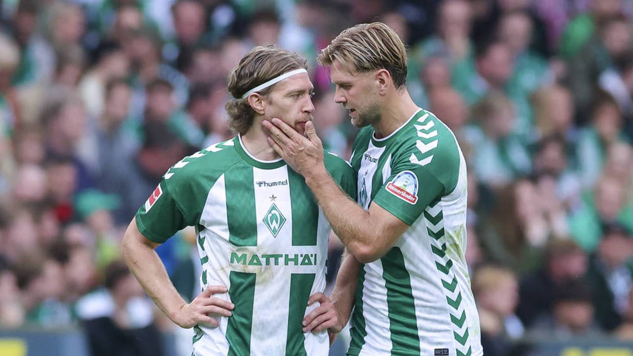 Mitchell Weiser und Niclas Füllkrug sind für Werder Bremen auf den Platz zurückgekehrt