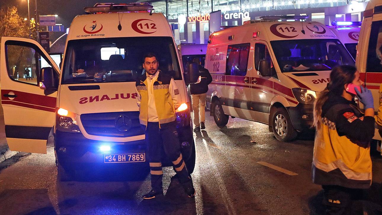 Explosion nahe Besiktas-Stadion