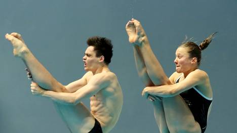 Tina Punzel und Lou Massenberg können sich über Bronze freuen