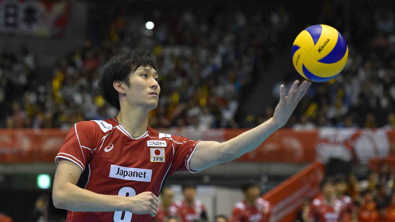 Volleys holen „japanischen Beckham“