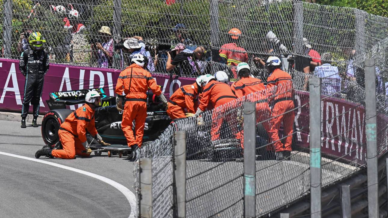 Heftiger Hamilton-Crash!
