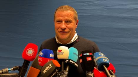 Mit 2:1 erarbeitet sich der FC Bayern eine gute Ausgangslage gegen Real Madrid. Sportvorstand Max Eberl ist entsprechend gut gelaunt. Doch bei den Münchnern ist man sich trotzdem des Ernstes der Lage bewusst.