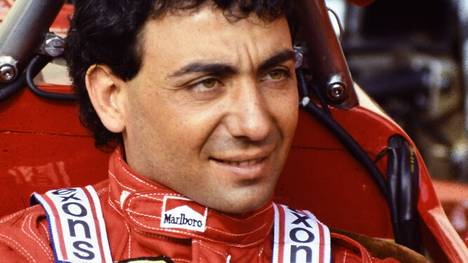 Michele Alboreto fuhr in der Formel 1 unter anderem für Ferrari