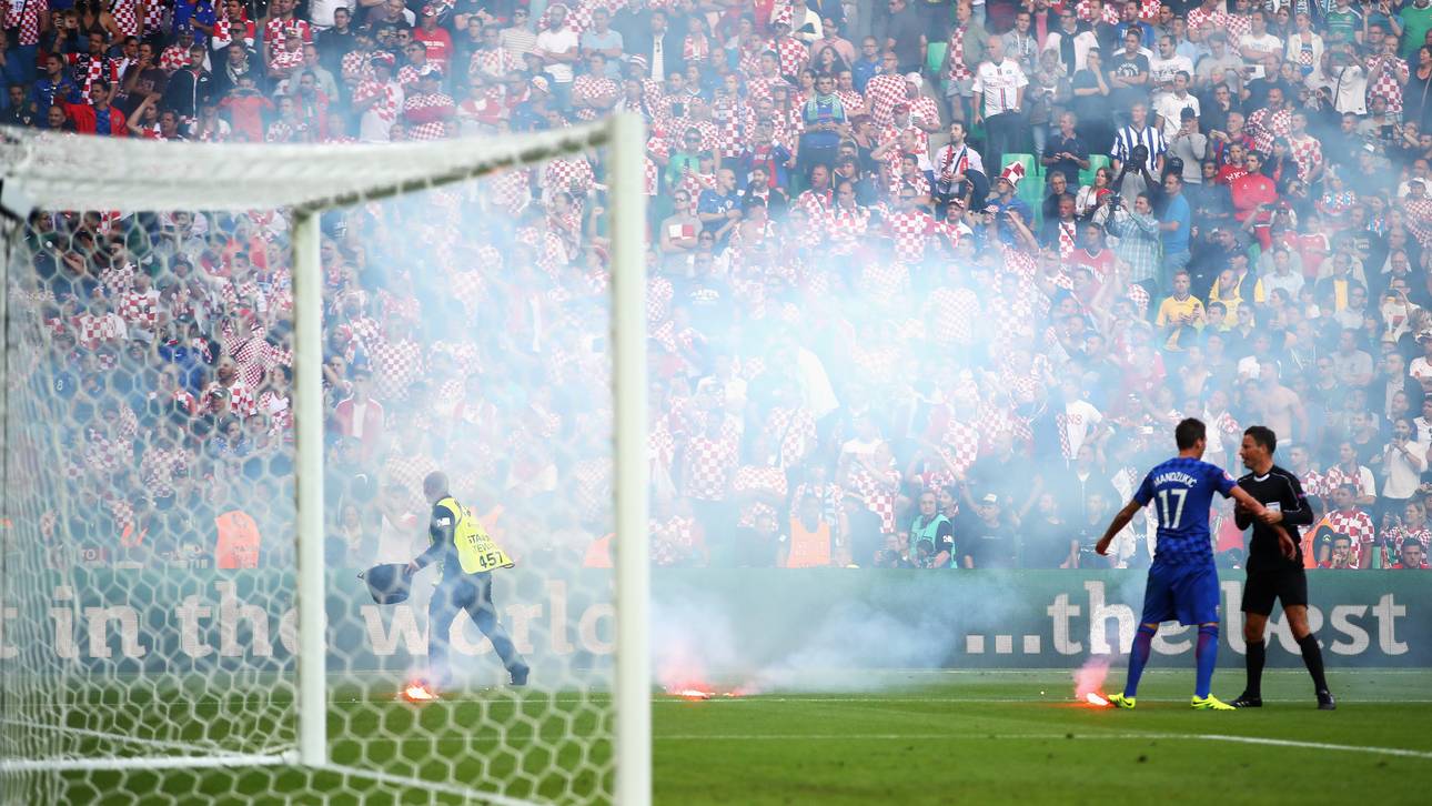 Kroatien gibt UEFA Mitschuld