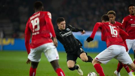 Mainz 05 erkämpfte sich gegen Eintracht Frankfurt einen Punkt