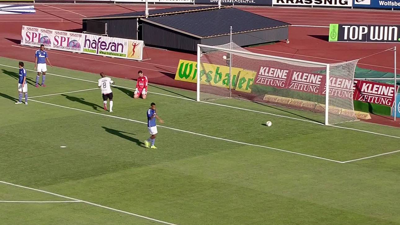 Schalke unterliegt Wolfsberger AC