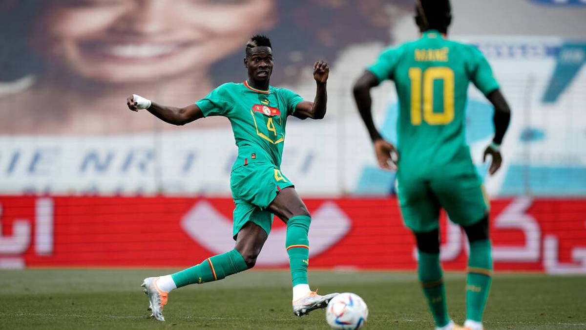 Das Auswärtstrikot der Senegalesen