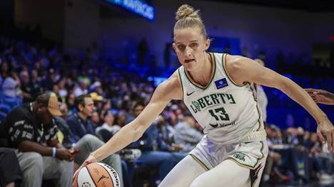 Leonie Fiebich spielt in Diensten von New York Liberty