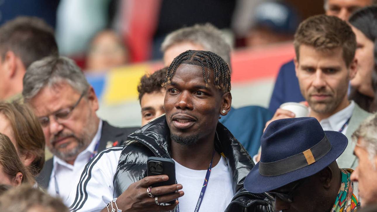 Paul Pogba als Gast bei der EM 2024 in Deutschland