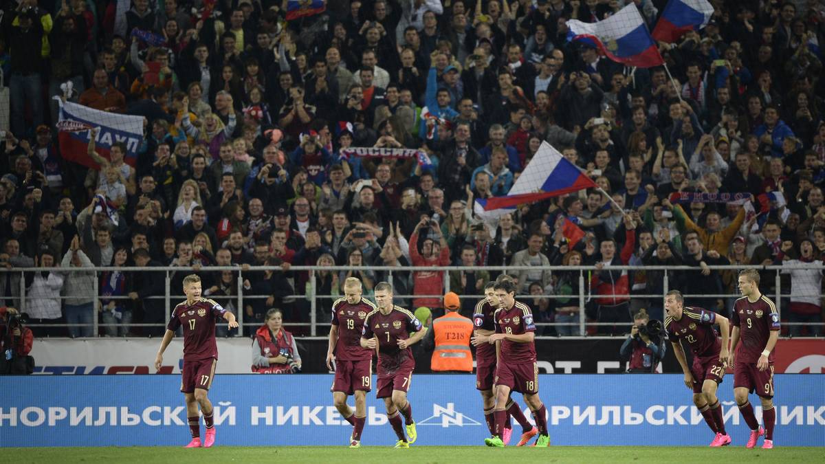 Das ganze Stadion ist aus dem Häuschen 