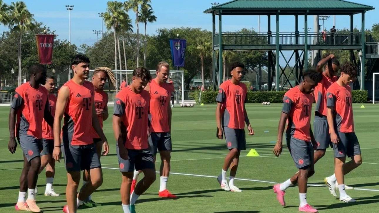 Bayern bereitet sich auf Boca-Spiel vor