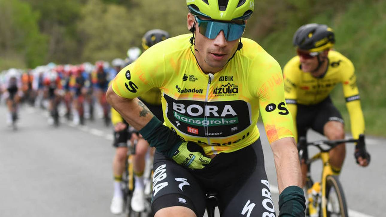 Roglic sorgt für Schrecksekunde