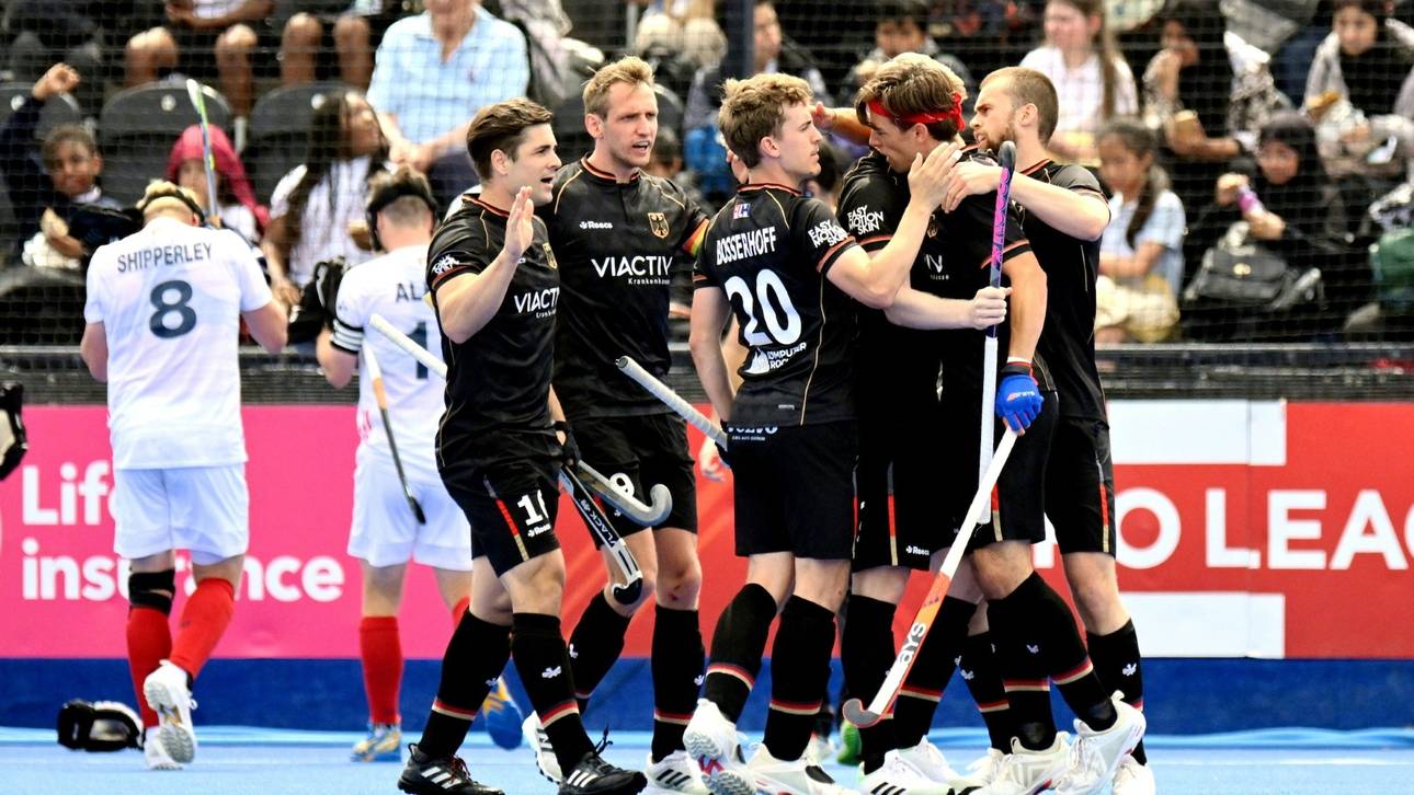 Pro League: Erfolgreiche Revanche für deutsche Hockey-Männer