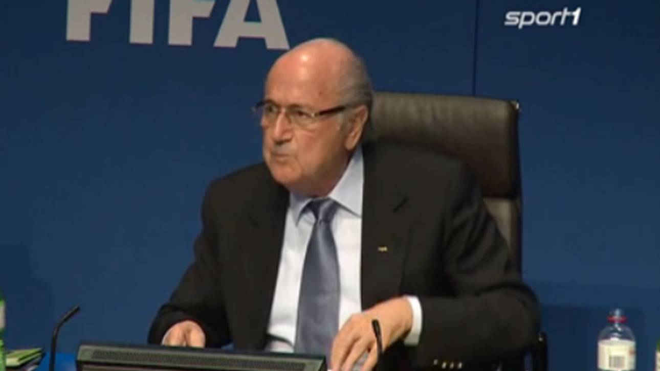 Blatter reagiert genervt