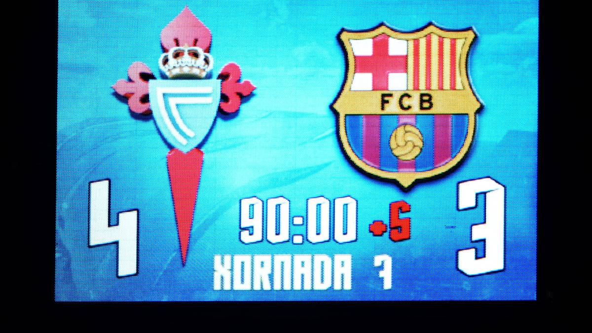 Es ist ein Abend zum Vergessen für den FC Barcelona. Die Katalanen verlieren 3:4 bei den Galiziern. Maßgeblich verantwortlich für die Pleite: Barcas neue Nummer 1 ter Stegen