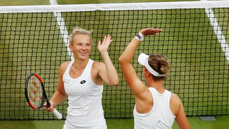 Barbora Krejcikova und Katerina Siniakova holten ihren zweiten Grand-Slam-Titel