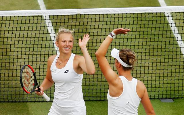 Wimbledon Siniakova Krejcikova Und Bryan Sock Holen Doppel Titel