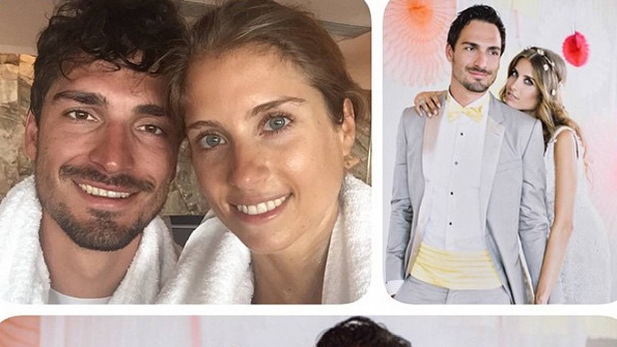 Mats Hummels und seine langjährige Freundin Cathy Fischer haben sich in dieser Woche in München das Ja-Wort gegeben. Das Paar befindet sich mittlerweile in den Flitterwochen - und teilt seine Fotos mit den Fans auf Instagram