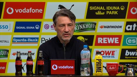 Der BVB muss mit dem 0:1 gegen Leverkusen die dritte Saisonniederlage hinnehmen. Trainer Niko Kovac zeigt sich im Anschluss mit der mangelnden Kreativität in der gegnerischen Hälfte unzufrieden.