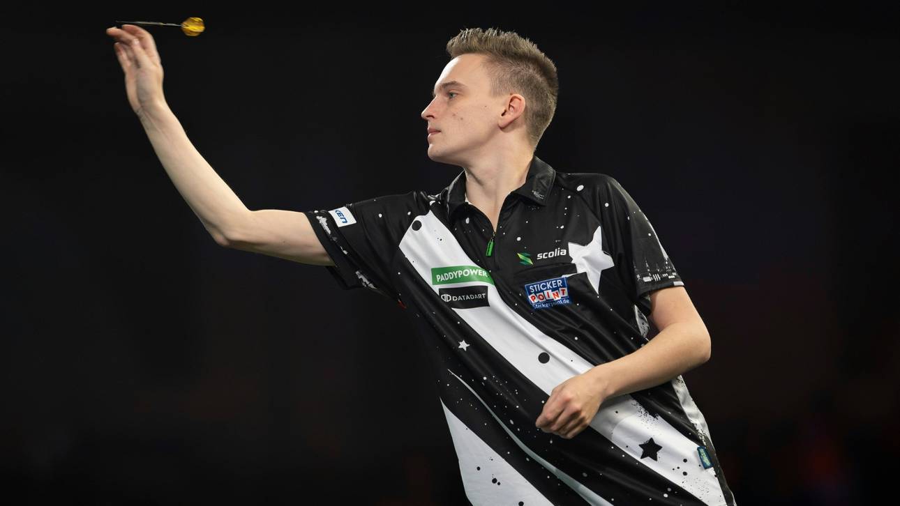 Darts-WM: Pietreczko nach Nervenkrimi in Runde drei