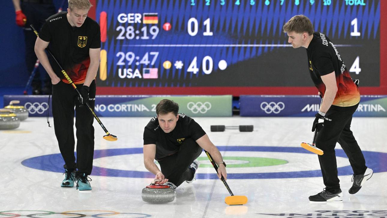 Rückschlag für deutsche Curler