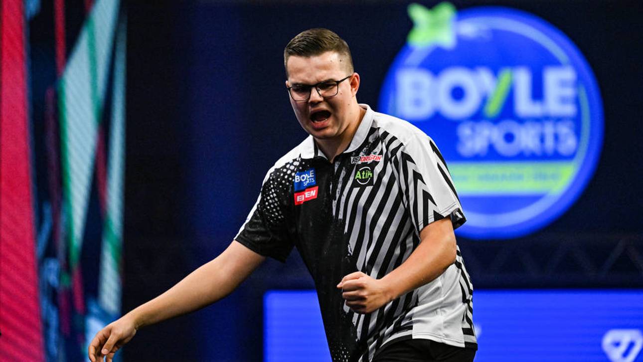 Gian van Veen hat seinen ersten Major-Titel gewonnen