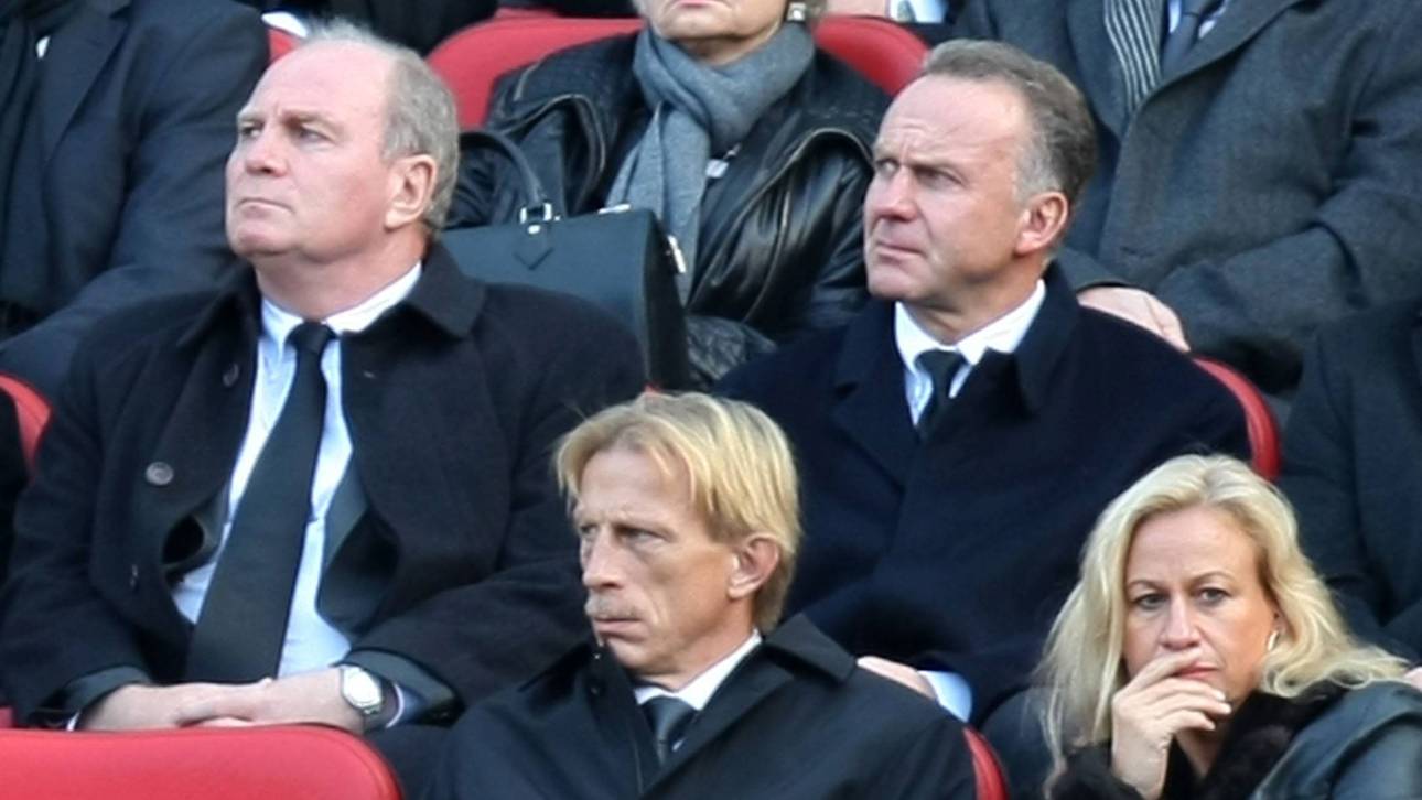 Uli Hoeneß (oben links) und Christoph Daum (unten Mitte) haben sich angenähert