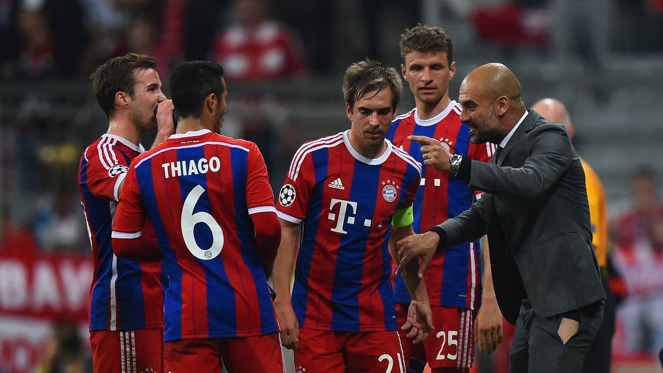 Pep Guardiola platzt die Hose