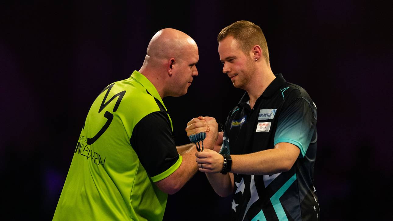 Van Gerwen rechnet mit Hopp ab