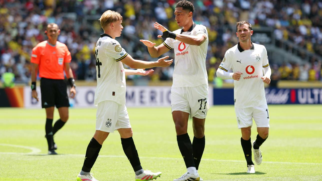 Bellingham trifft: Dortmund gewinnt in der Hitze Cincinnatis