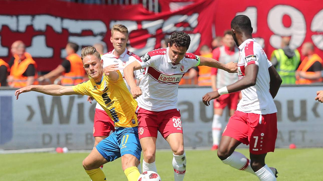 3. Liga: Cottbus und Lotte steigen ab