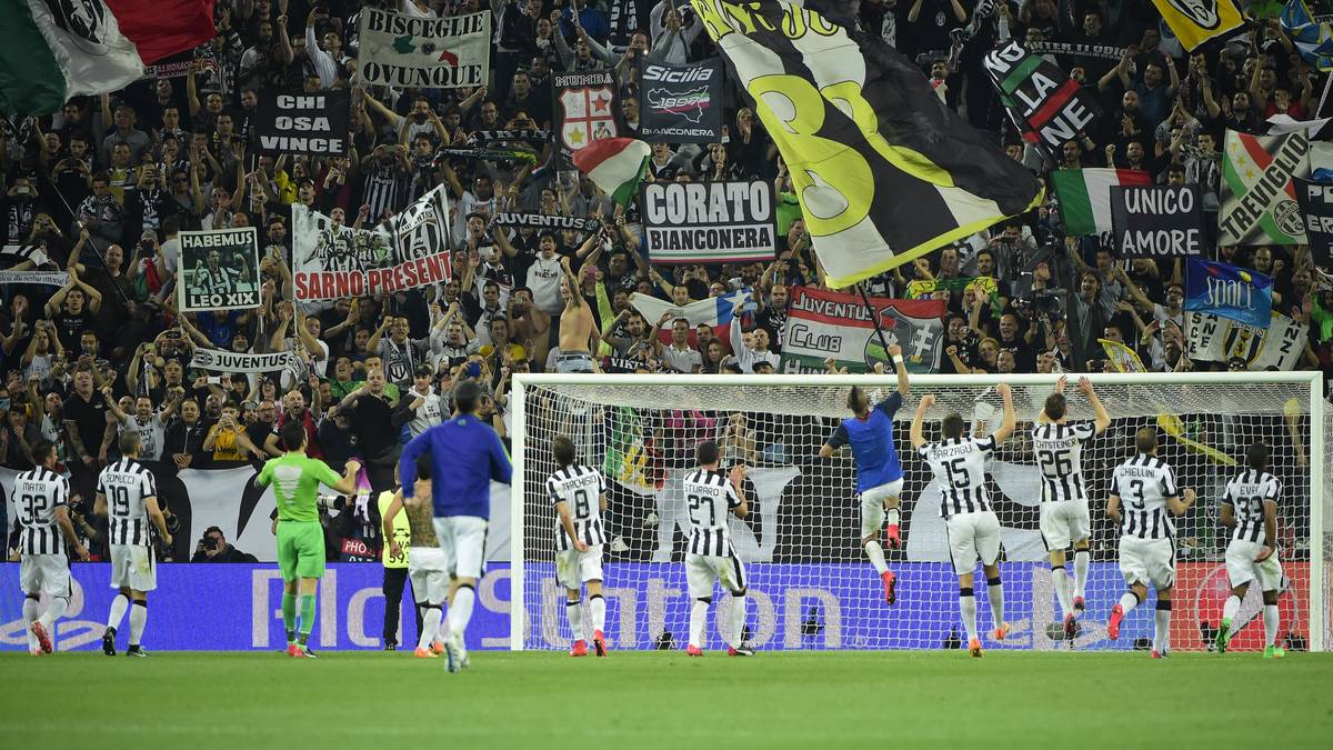 Nach Abpfiff ist die Euphorie auf Seiten der Turiner riesig. Der Einzug ins Halbfinale ist nun absolut realistisch