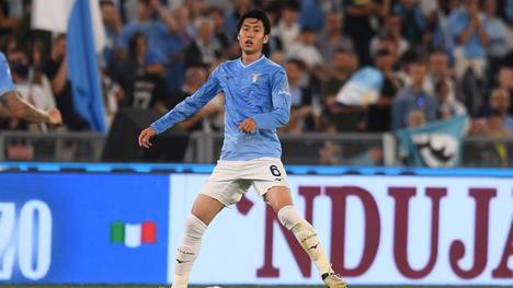 Daichi Kamada spielt seit vergangenen Sommer für Lazio Rom