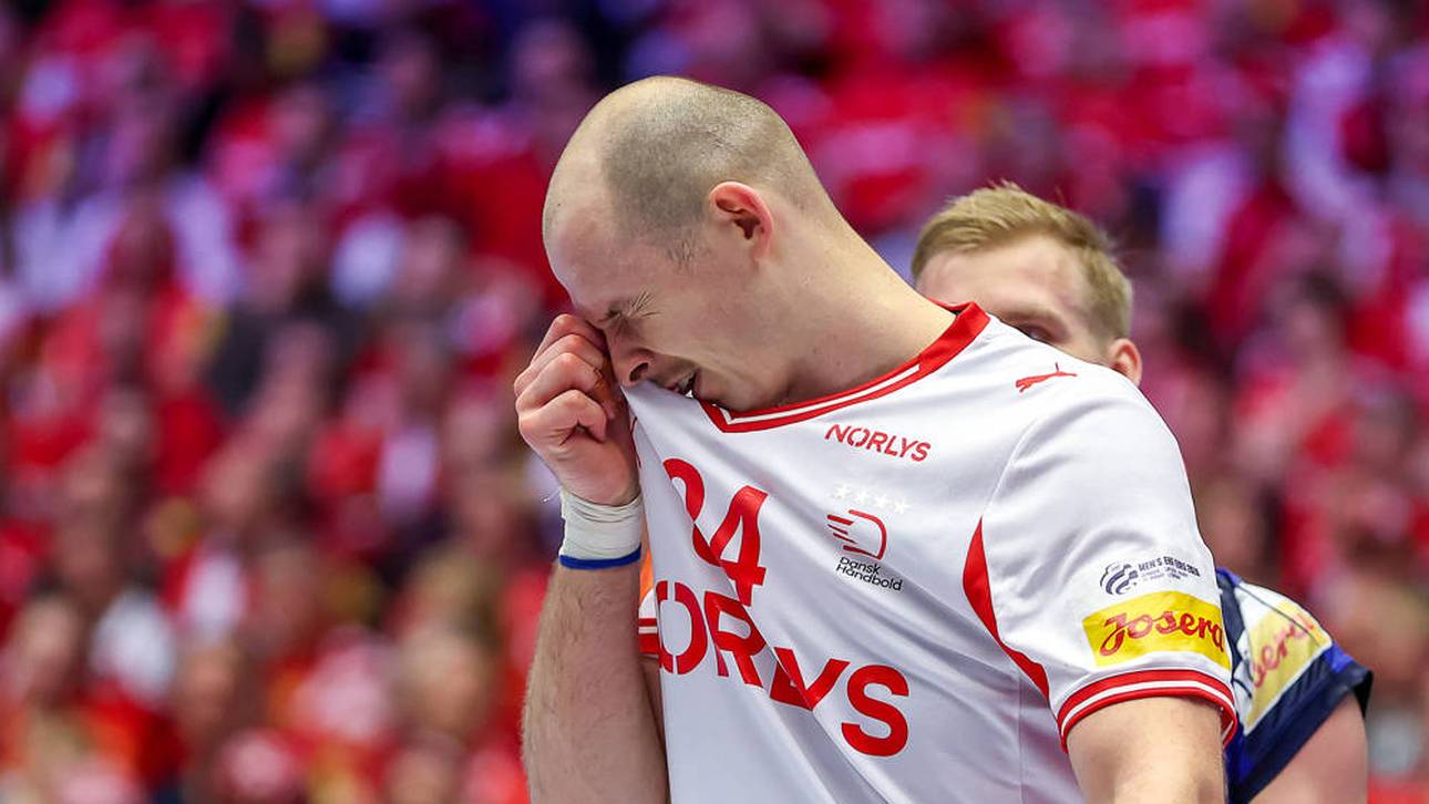 Dramatische Momente um Handball-Star