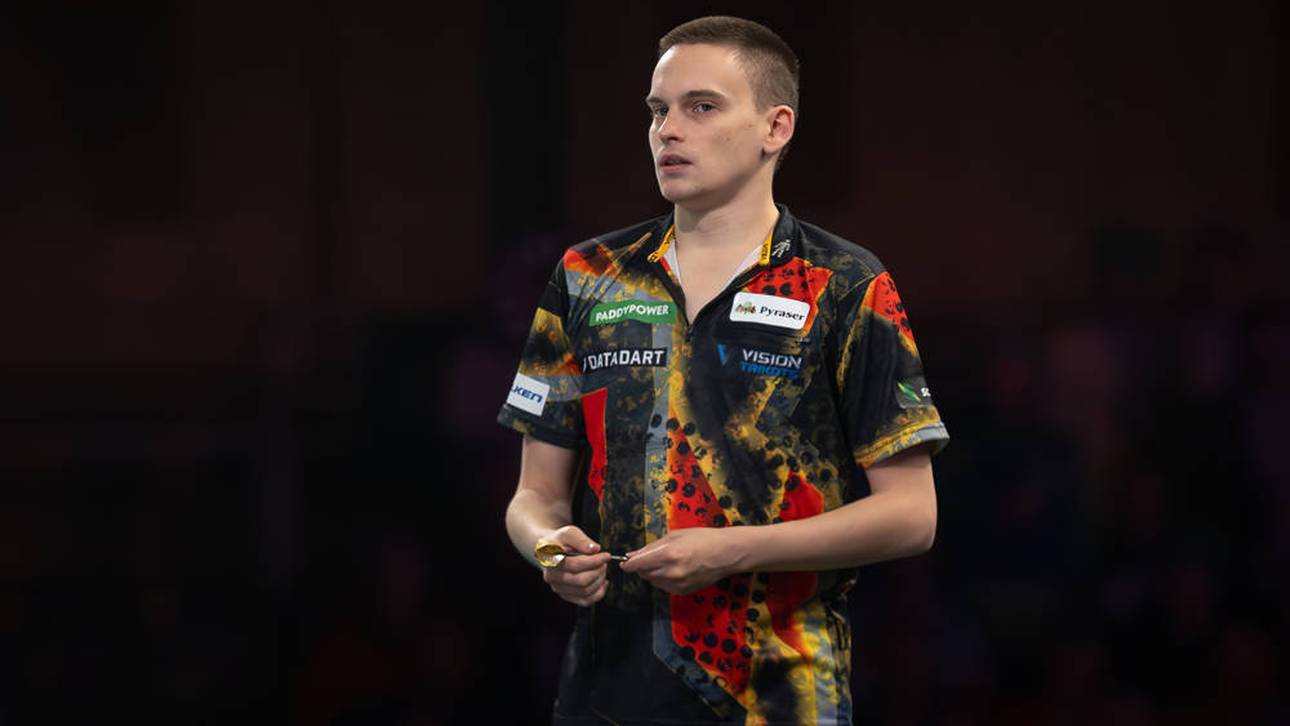 Ricardo Pietreczko erlebte einen bitteren Tag im Ally Pally