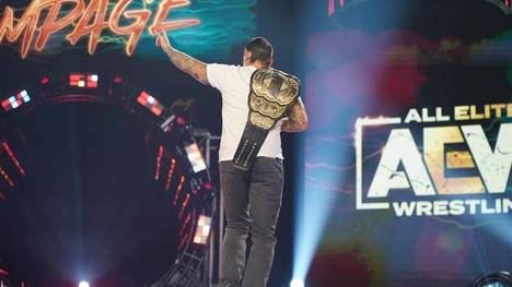 CM Punk hat sich kurz nach seiner Titel-Kür bei AEW verletzt