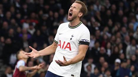 Harry Kane verlor mit Tottenham Hotspur zum Jahresauftakt