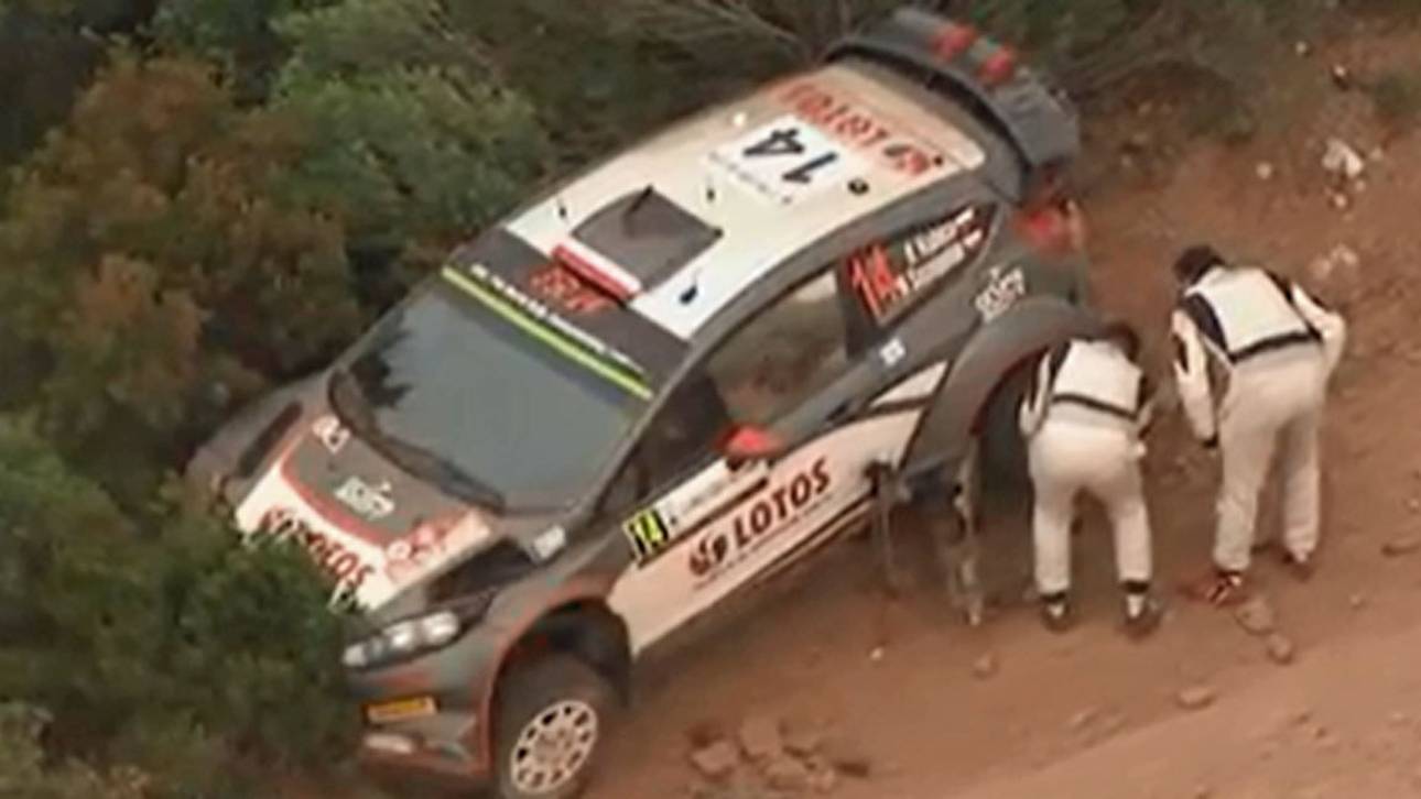 Paddon führt auf Sardinien