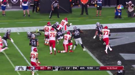 Im Spiel gegen die Las Vegas Raiders bringt auch Superstar Le'Veon Bell die Chiefs mit auf die Siegerstraße.