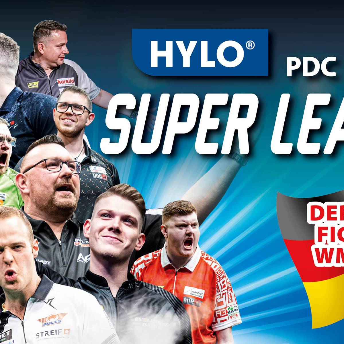 Welcher Deutsche fährt zur Darts-WM? Die PDC Europe Super League LIVE auf SPORT1
