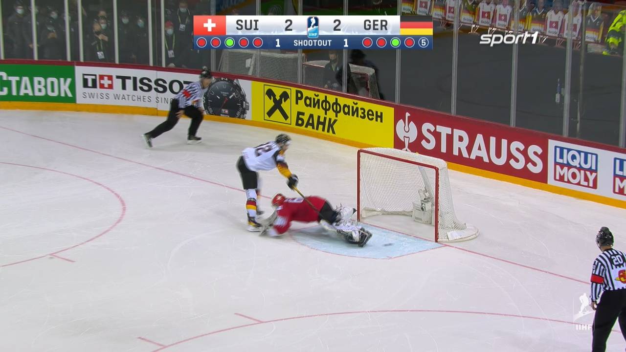 Eishockey-WM 2021: Deutschlands Penalty-Wahnsinn gegen Schweiz im Video
