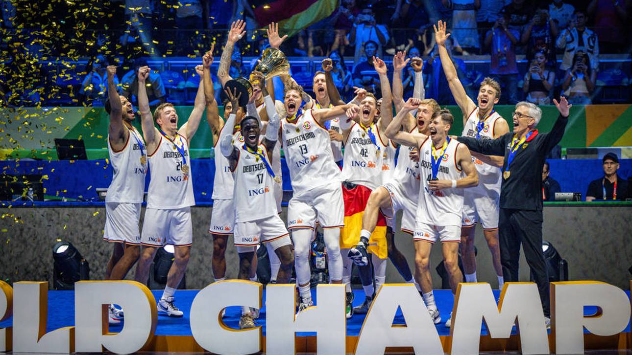 Ehrung für Weltmeister