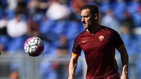 Francesco Totti spielt schon seit der Jugend beim AS Rom