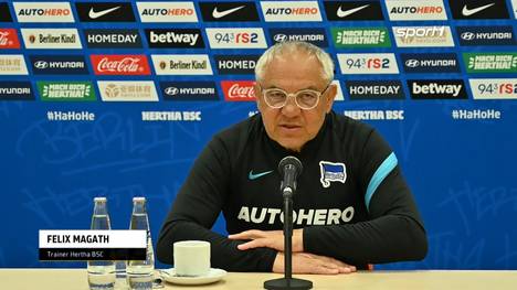 Vor dem Relegationshinspiel gegen den Hamburger SV kann sich Hertha-Coach Felix Magath eine Spitze gegen seinen Ex-Verein nicht verkneifen. Er sehe das Momentum nicht bei den Hansestädtern.