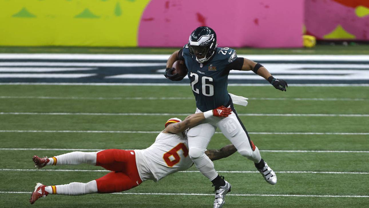 Saquon Barkley will mit den Eagles im Super Bowl die Chiefs besiegen 