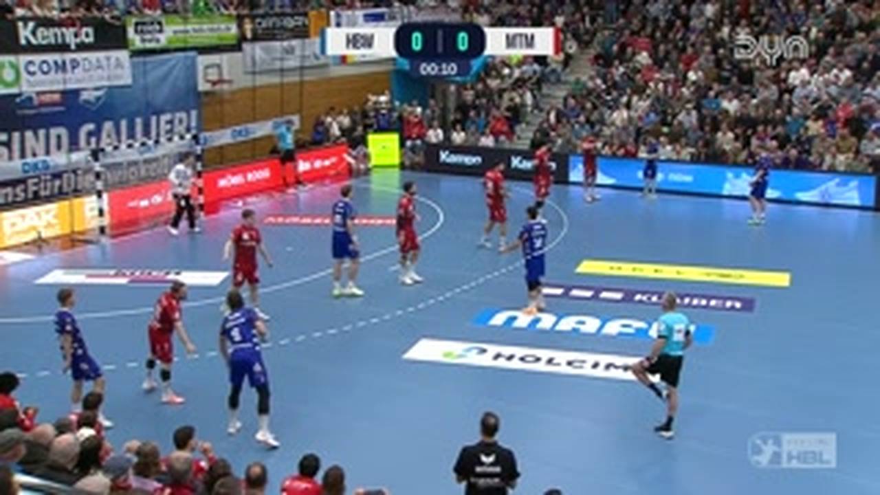 Spiel Highlights zu HBW Balingen-Weilstetten - MT Melsungen