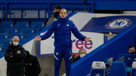 Thomas Tuchel haderte zuletzt im Ligaspiel des FC Chelsea gegen den FC Everton mit Timo Werner und sorgte damit für eine Menge Gesprächsstoff:.