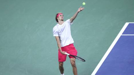 Alexander Zverev gewann in der dritten Runde der US Open 2020 gegen Àdrian Mannarino